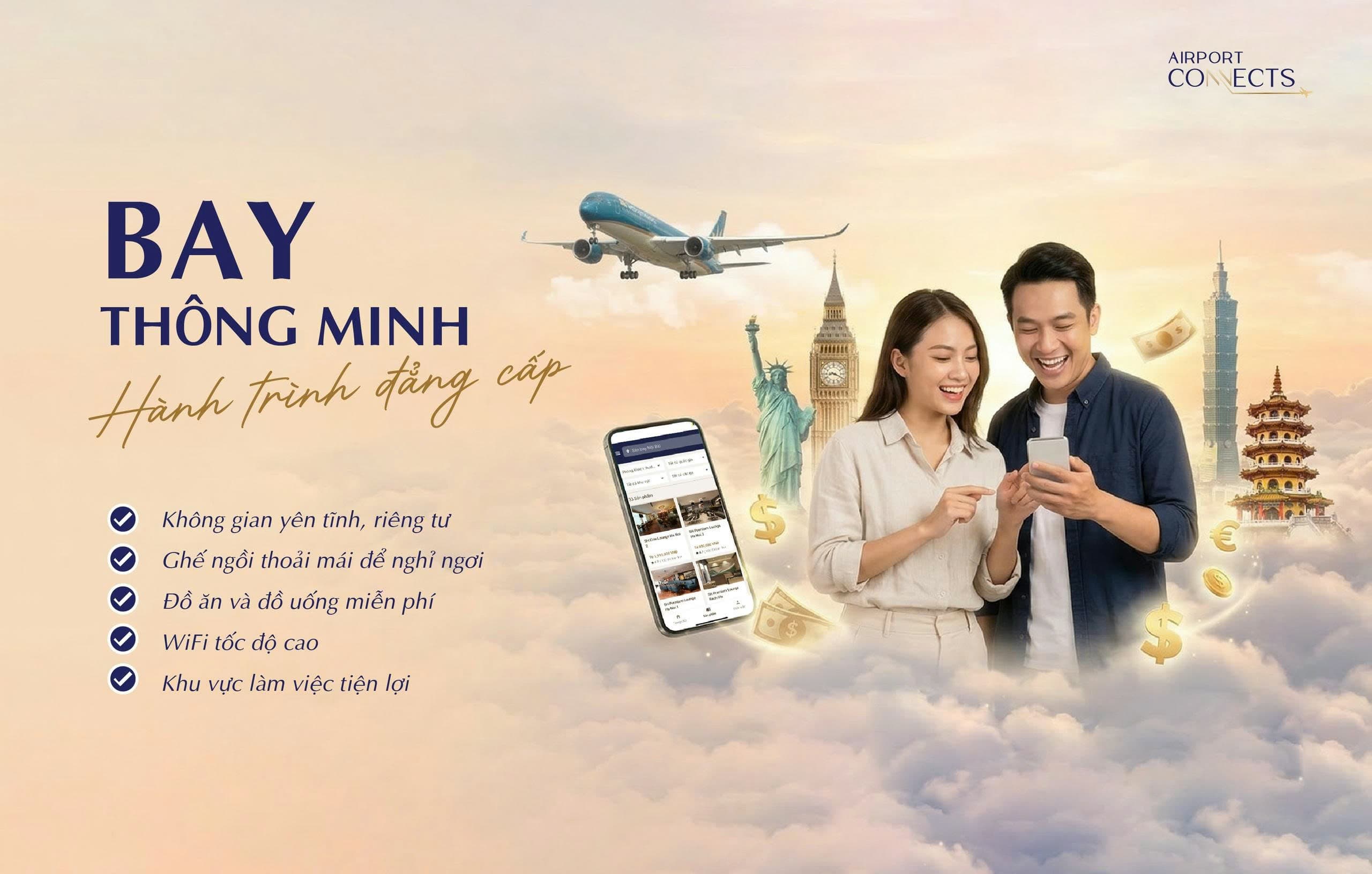 Bay thông minh cùng hành trình đẳng cấp: Xu thế mới của du lịch năm 2026