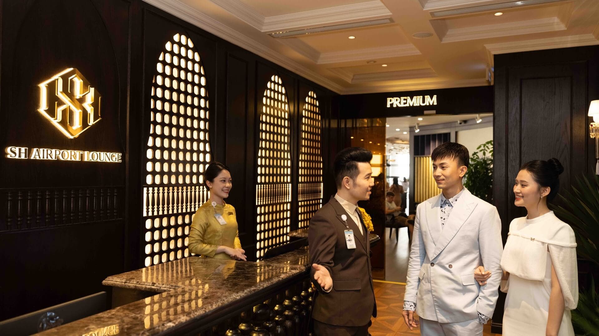 Phòng chờ thương gia SH Elite Lounge tại Nội Bài và Tân Sơn Nhất